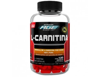 L-Carnitina - 120 Cápsulas - Nutrilatina Age